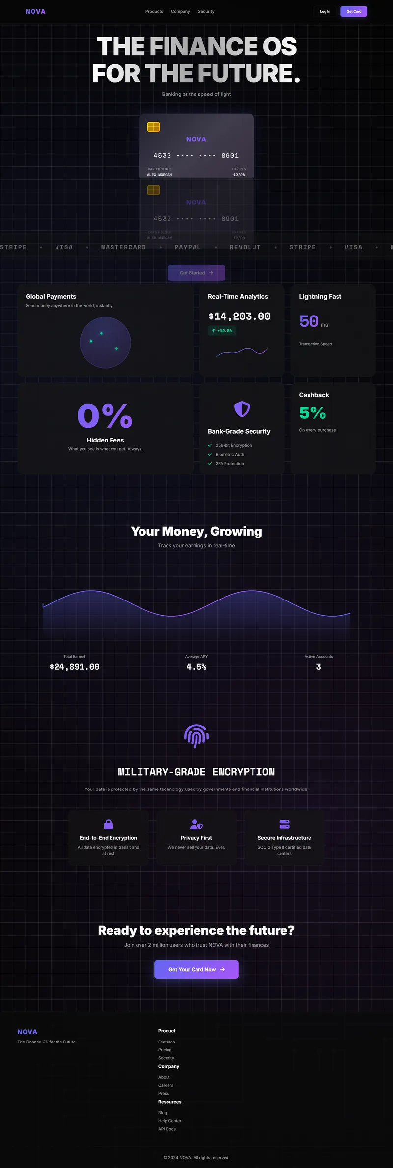 Finance Platform Preview